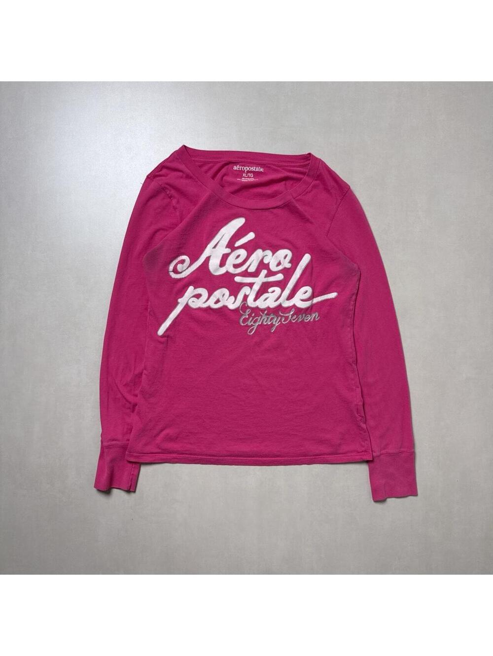 Y2K Aeropostale Long sleeve 00s pink long sleeve shirt